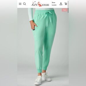 NWT Koi Heather Jelly Mint Gemma Jogger (S)